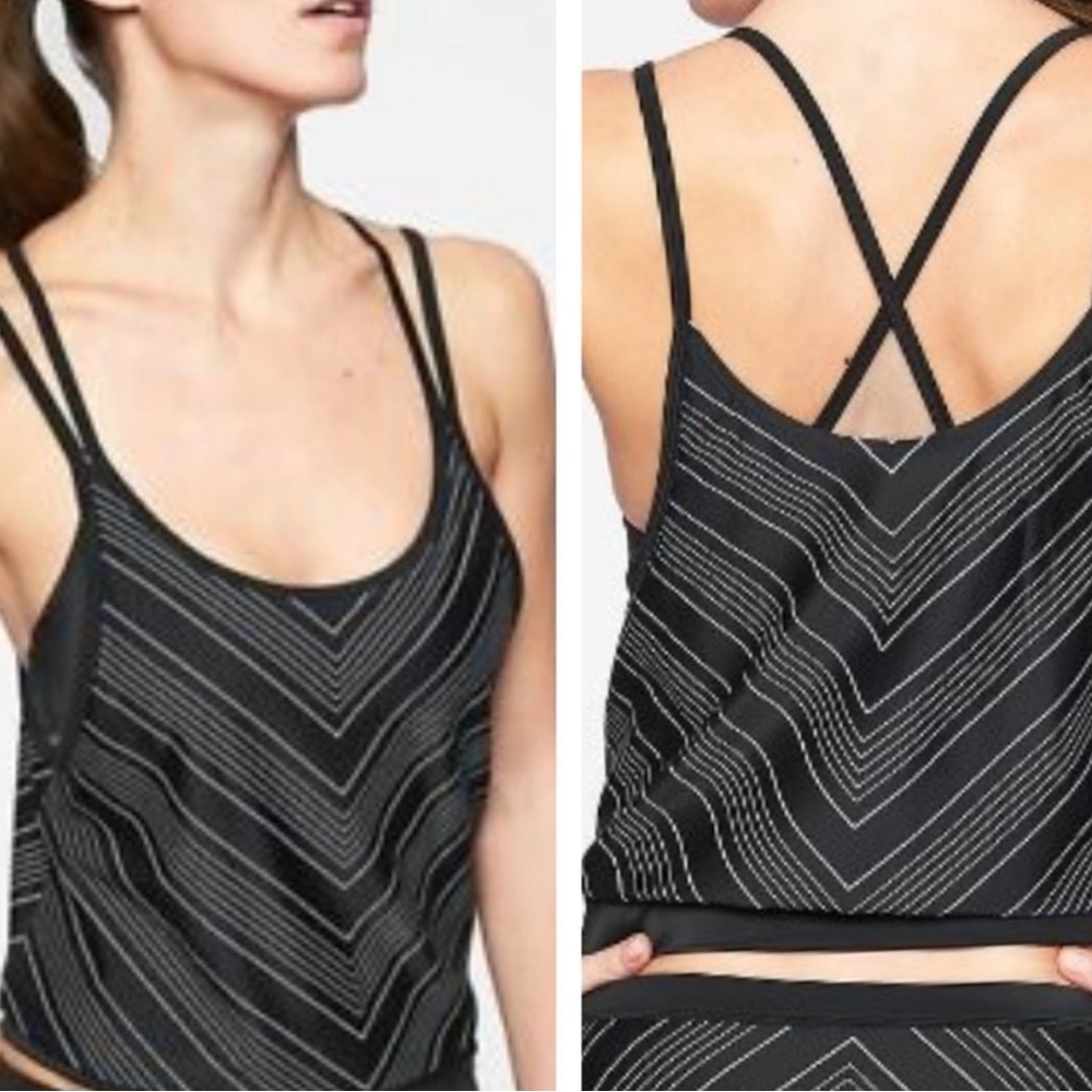 Athleta Tankini swim top